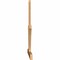 Ekena Millwork Richland Timber Gable Bracket, Western Red Cedar, 84"W x 42"H x 1 1/2"D x 3 1/2"F, 12/12 Pitch GBW084X42X0204RIC00SWR - alternate 3